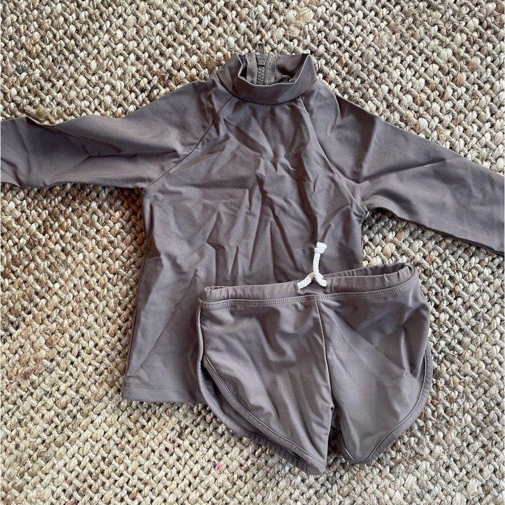 Ina Swim Rashguard and Shorts Set